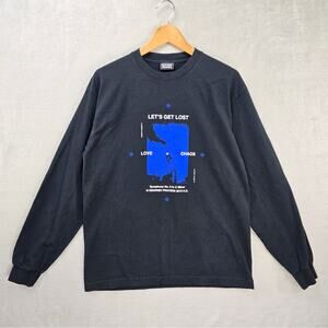 Ignored Prayers Shirt Mens Medium Black Long Sleeve Let's Get Lost Symphony No 5